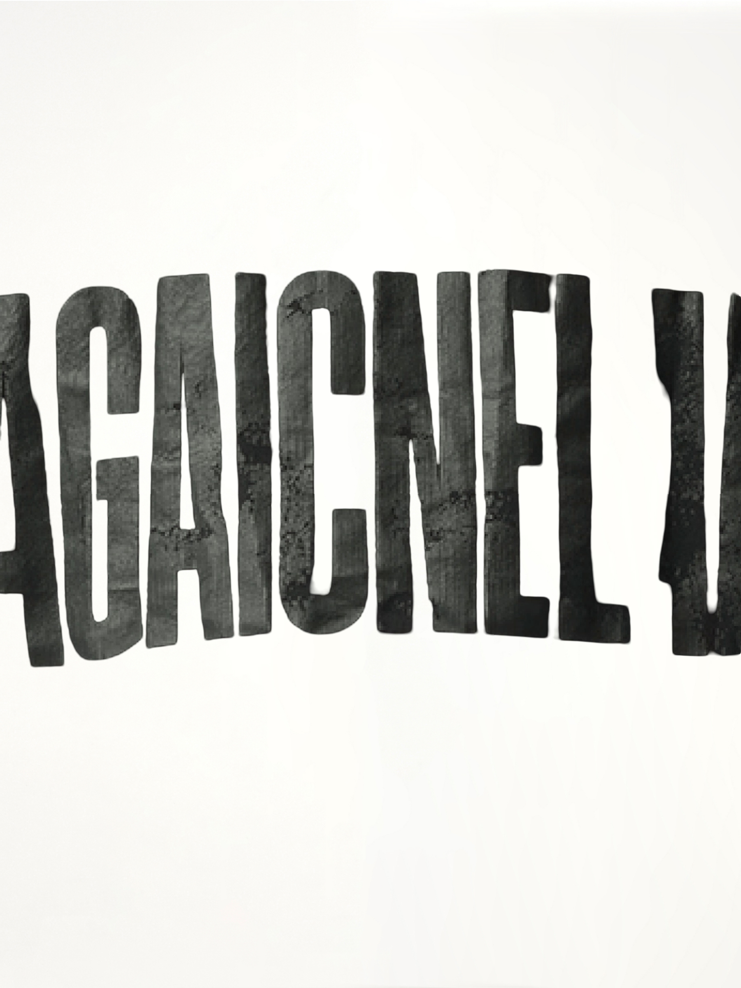 BALENCIAGA AGAICNELAB Oversized T-Shirt (Black)