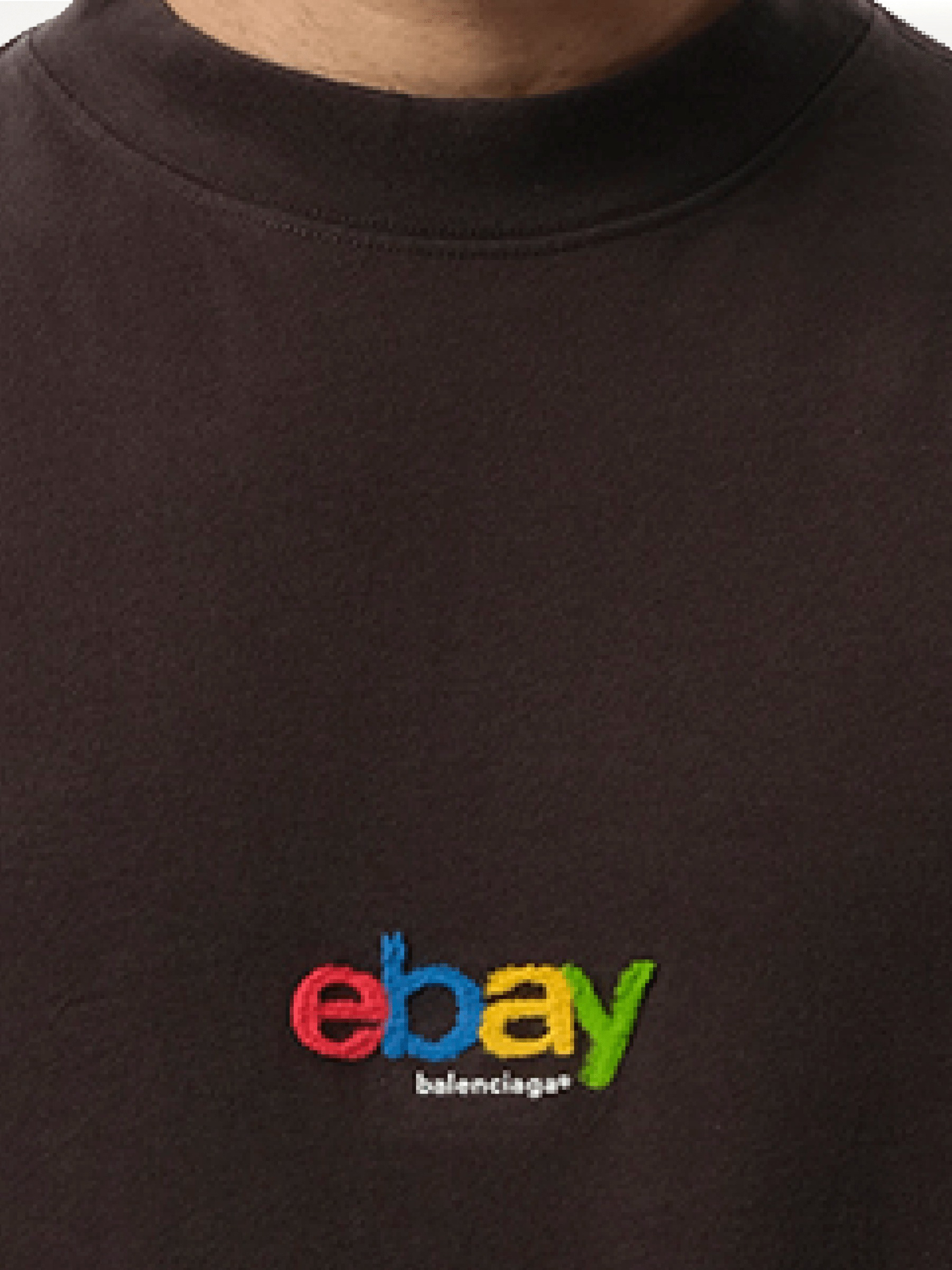 BALENCIAGA Ebay Oversized T-Shirt (Black)