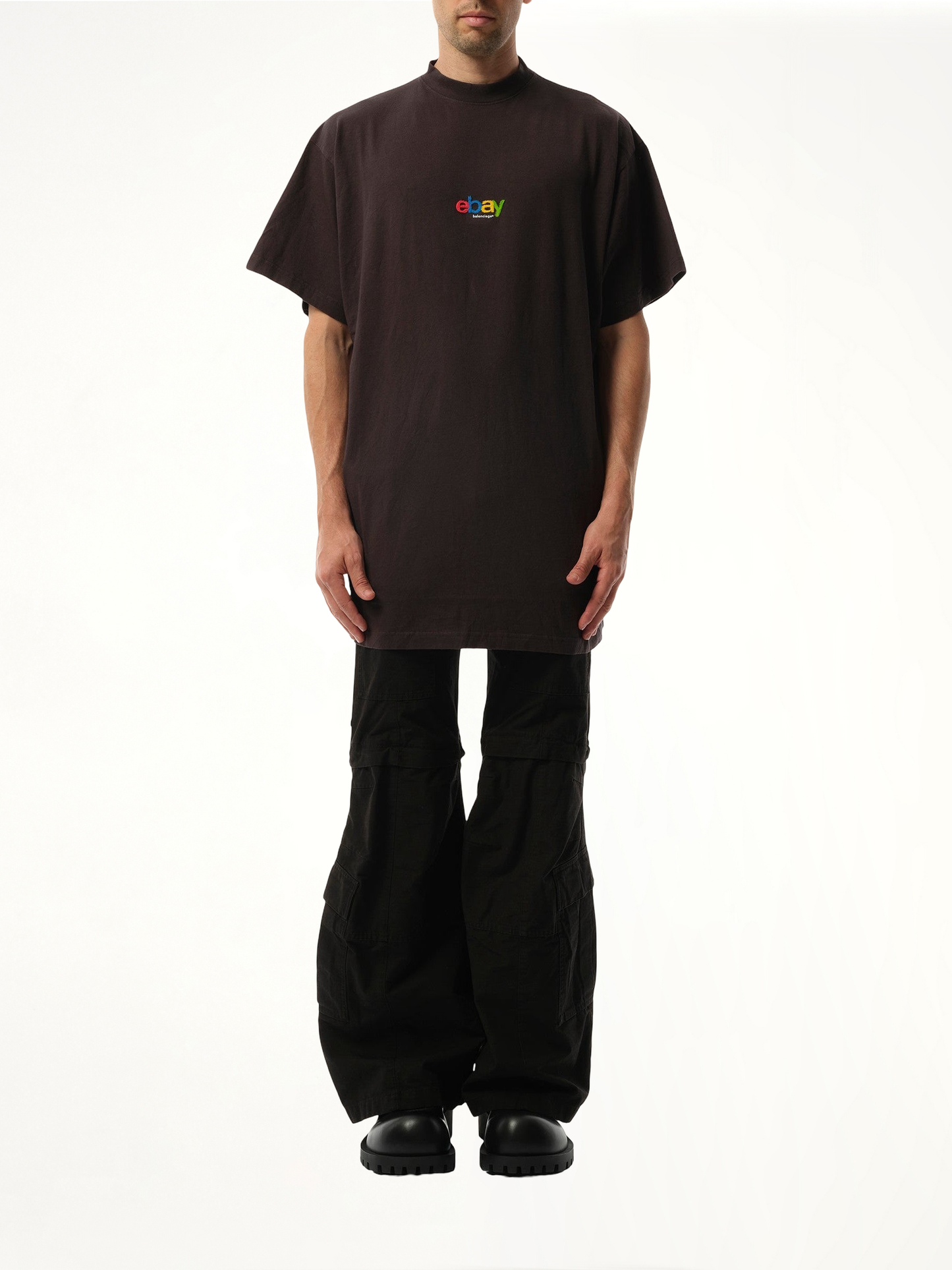 BALENCIAGA Ebay Oversized T-Shirt (Black)