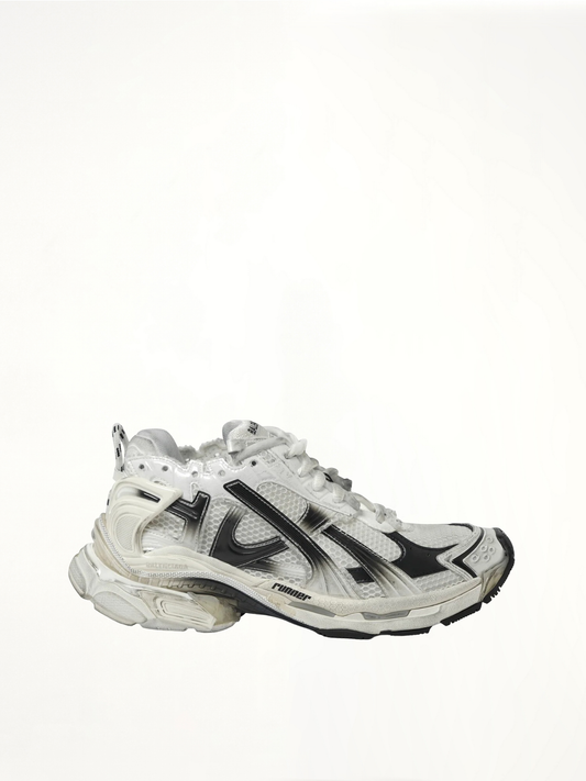 Image of Sneakers. Productname: BALENCIAGA Runner Gradient Sneaker in White colour by brand - BALENCIAGA