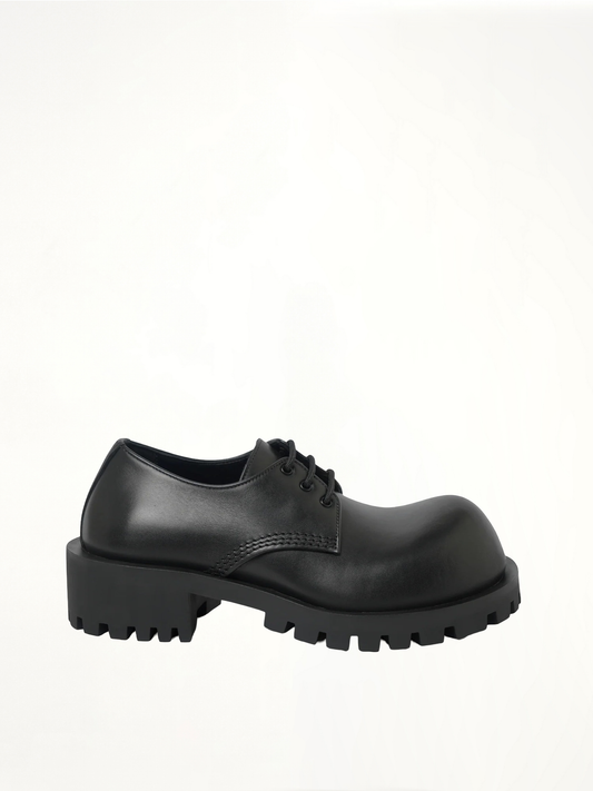 Image of Shoes. Productname: BALENCIAGA Hummer Derbie in Black colour by brand - BALENCIAGA
