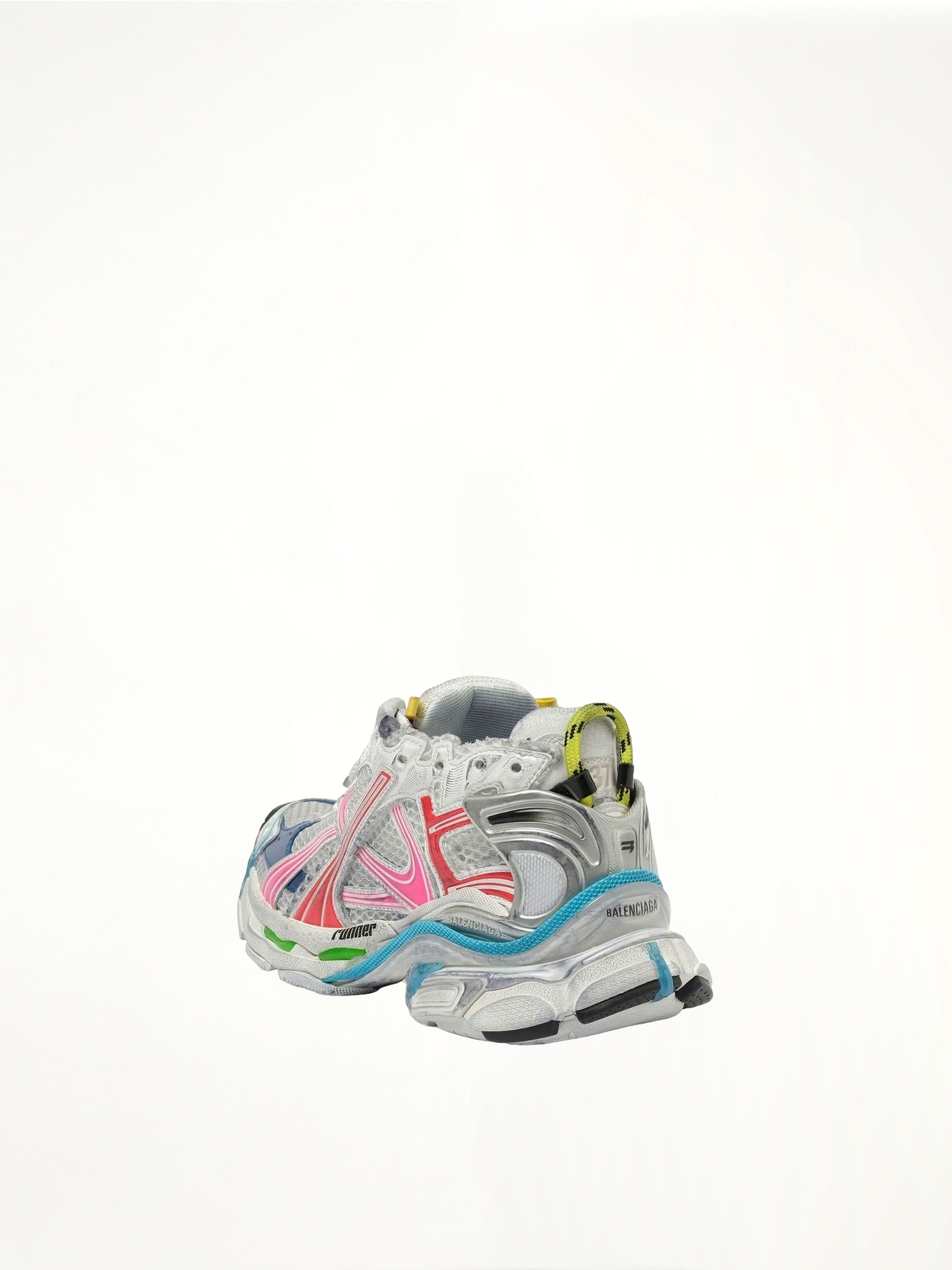 BALENCIAGA Runner Metallic Sneaker (Multicolour)