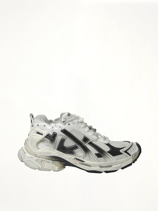 Image of Sneakers. Productname: BALENCIAGA Runner Gradient Sneaker in White colour by brand - BALENCIAGA