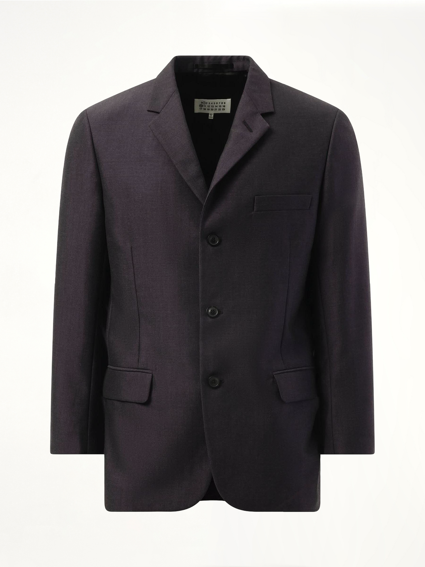 MAISON MARGIELA British Mohair Suit Jacket (Charcoal)