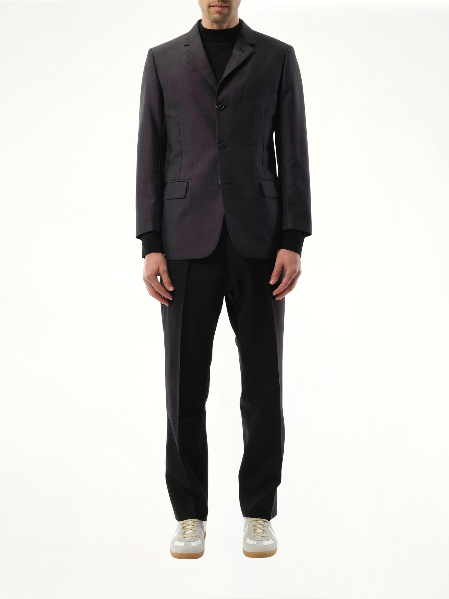 MAISON MARGIELA British Mohair Suit Jacket (Charcoal)