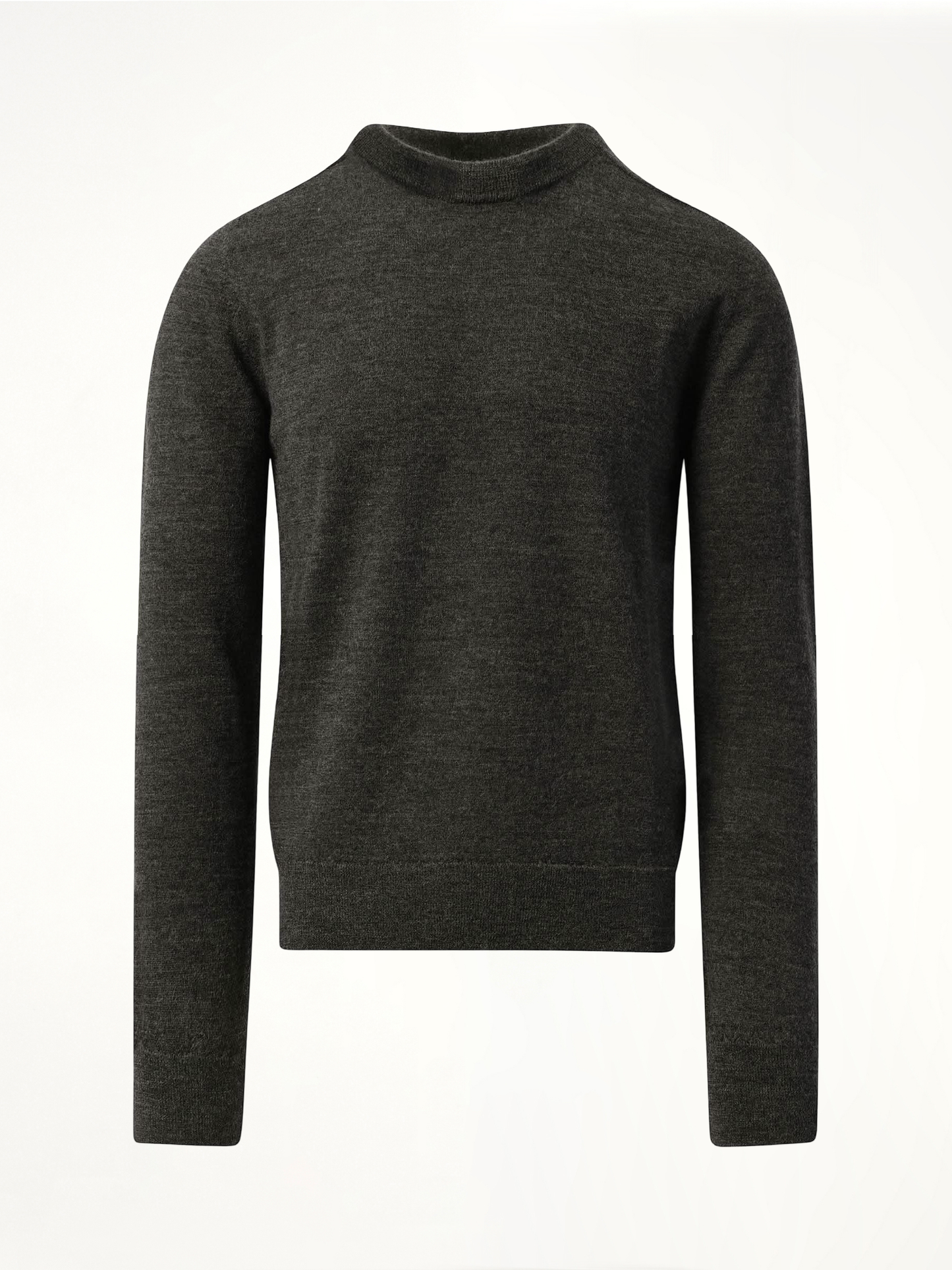 MAISON MARGIELA Elbow Patch Knit Sweater (Charcoal)