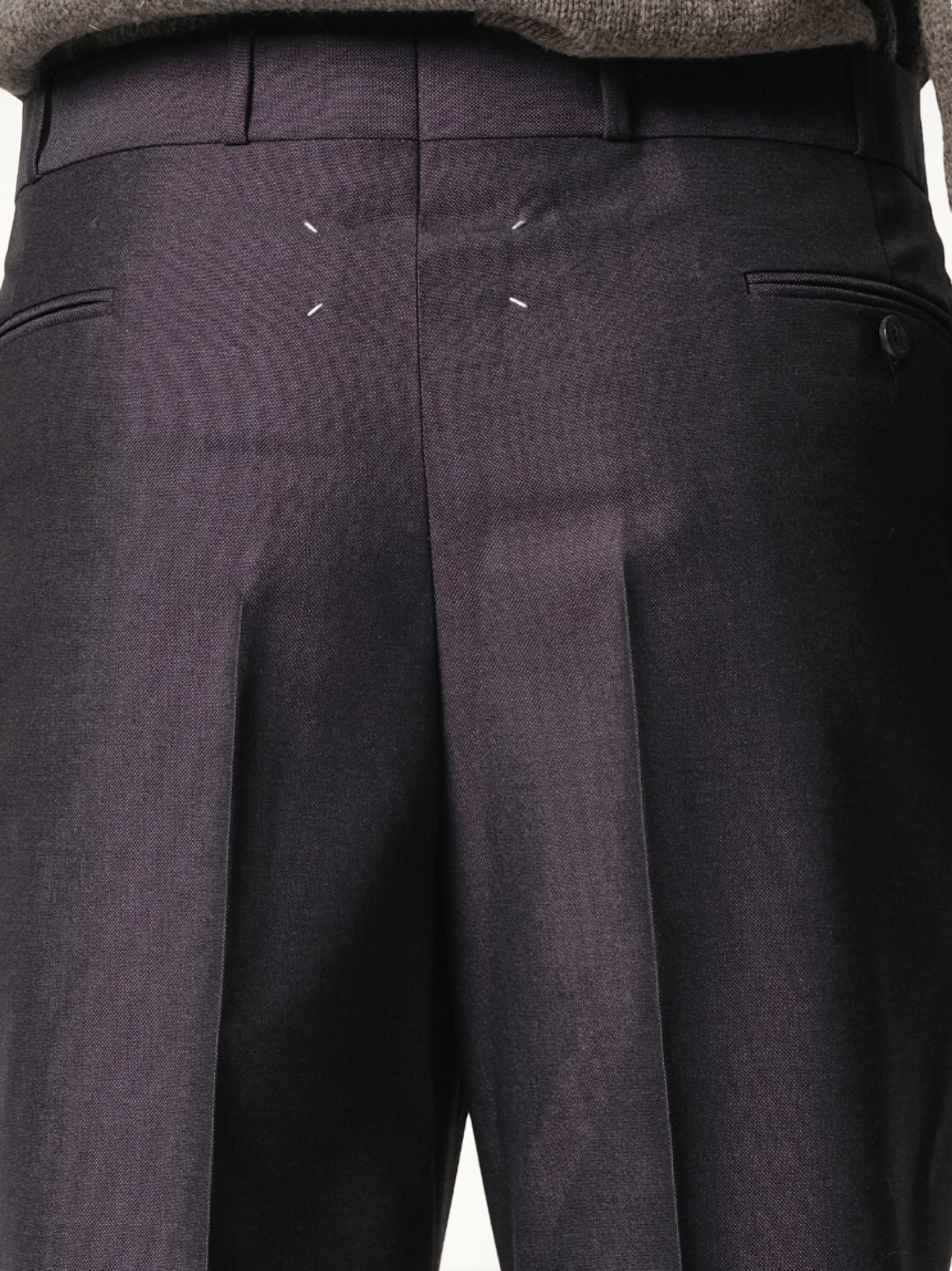 MAISON MARGIELA British Mohair Suit Pants (Charcoal)