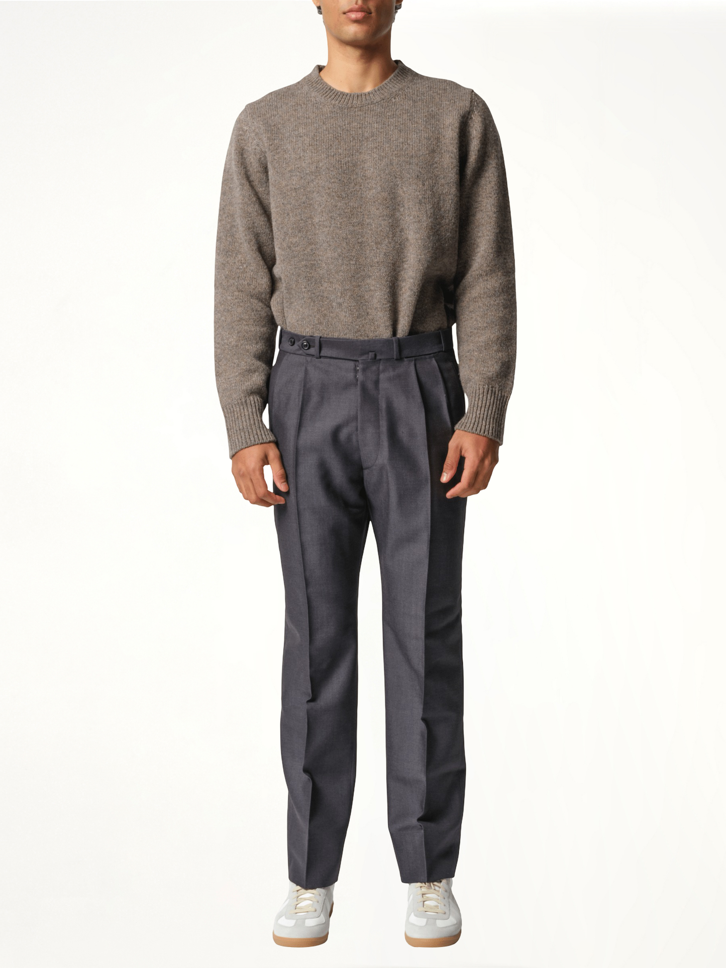 MAISON MARGIELA British Mohair Suit Pants (Charcoal)