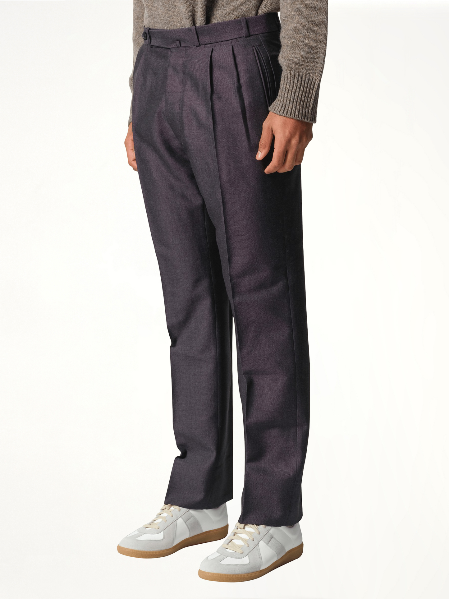 MAISON MARGIELA British Mohair Suit Pants (Charcoal)
