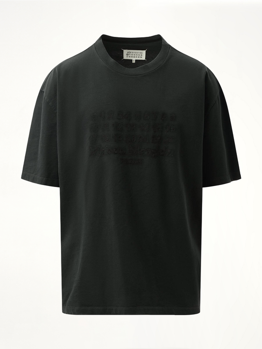 MAISON MARGIELA Memory of Logo Heavy T-Shirt (Black)