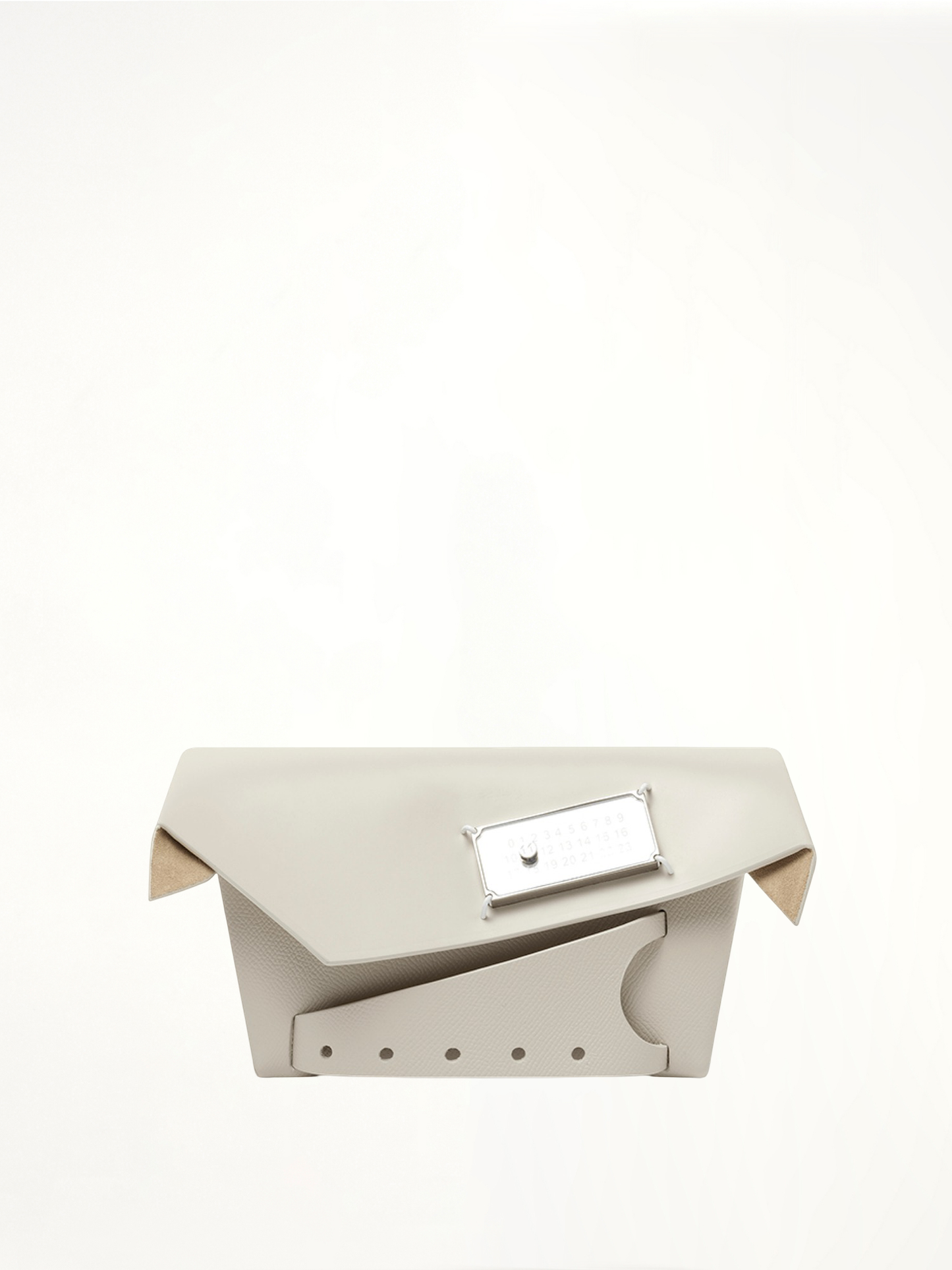 Image of Bags. Productname: MAISON MARGIELA Snatched Classique Small Bag in GREY colour by brand - MAISON MARGIELA