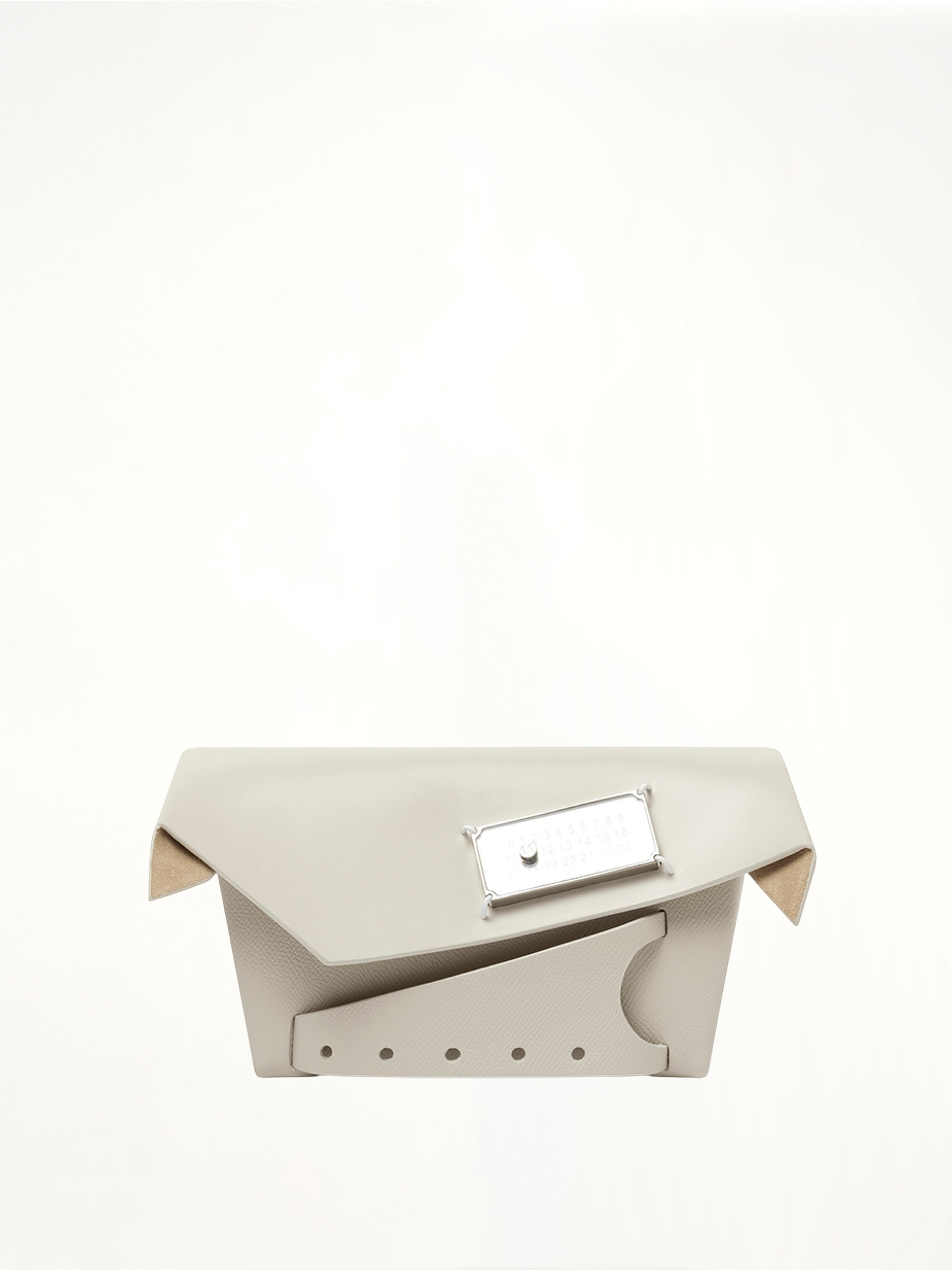 Image of Bags. Productname: MAISON MARGIELA Snatched Classique Small Bag in GREY colour by brand - MAISON MARGIELA