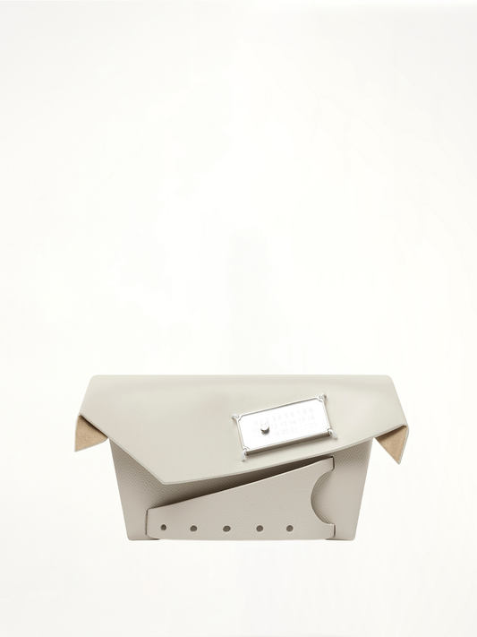 Image of Bags. Productname: MAISON MARGIELA Snatched Classique Small Bag in GREY colour by brand - MAISON MARGIELA