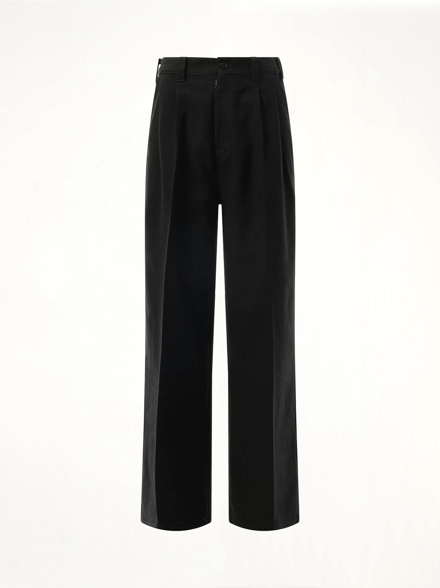 MAISON MARGIELA Heavy Cotton Wide Pants (Black)
