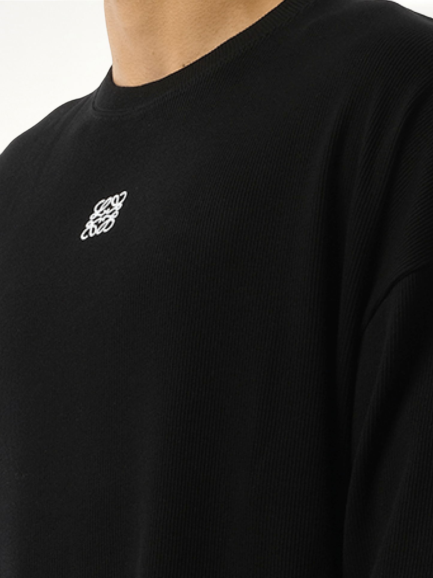 LOEWE Long Sleeve Anagram T-Shirt (Black)