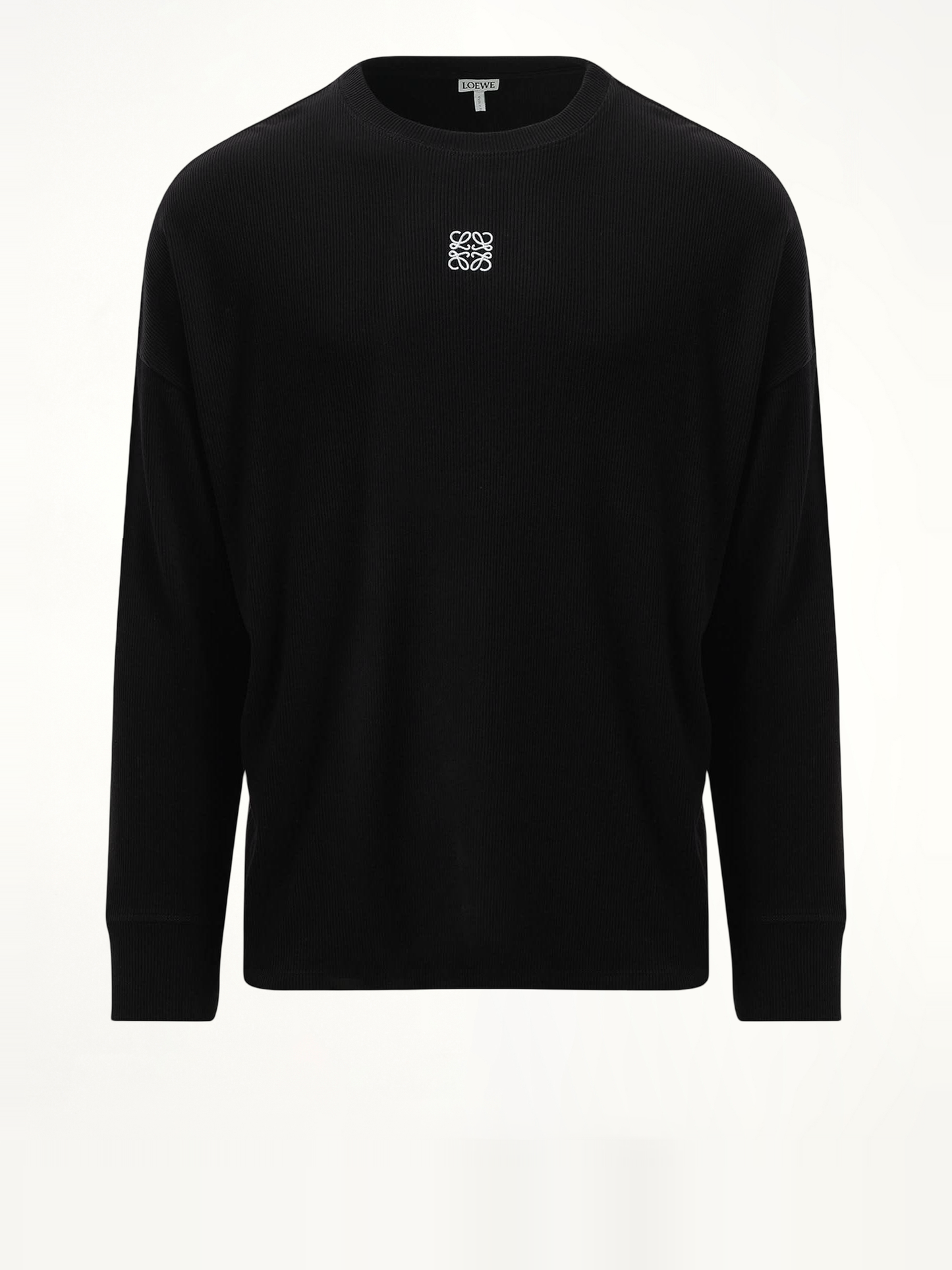 LOEWE Long Sleeve Anagram T-Shirt (Black)