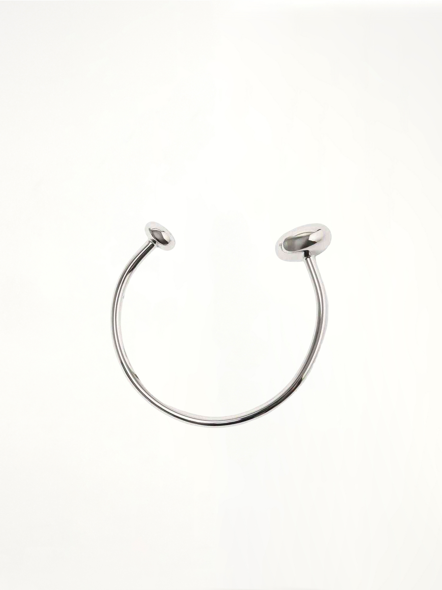 LOEWE Anagram Pebble Cuff (Silver)