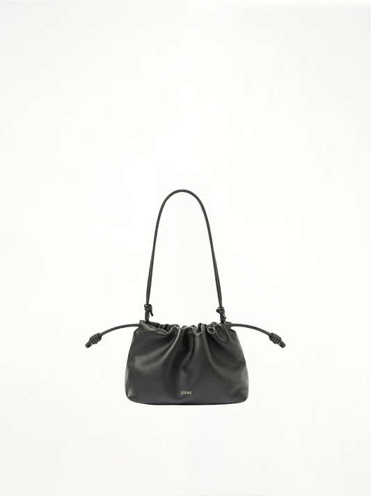 Image of Bags. Product name - Flamenco Purse in Black colour by brand - LOEWE