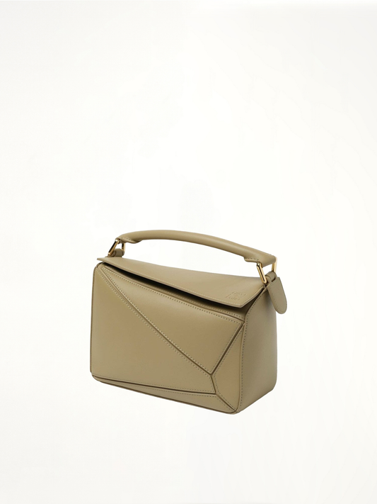 LOEWE Puzzle Small Bag (Green)