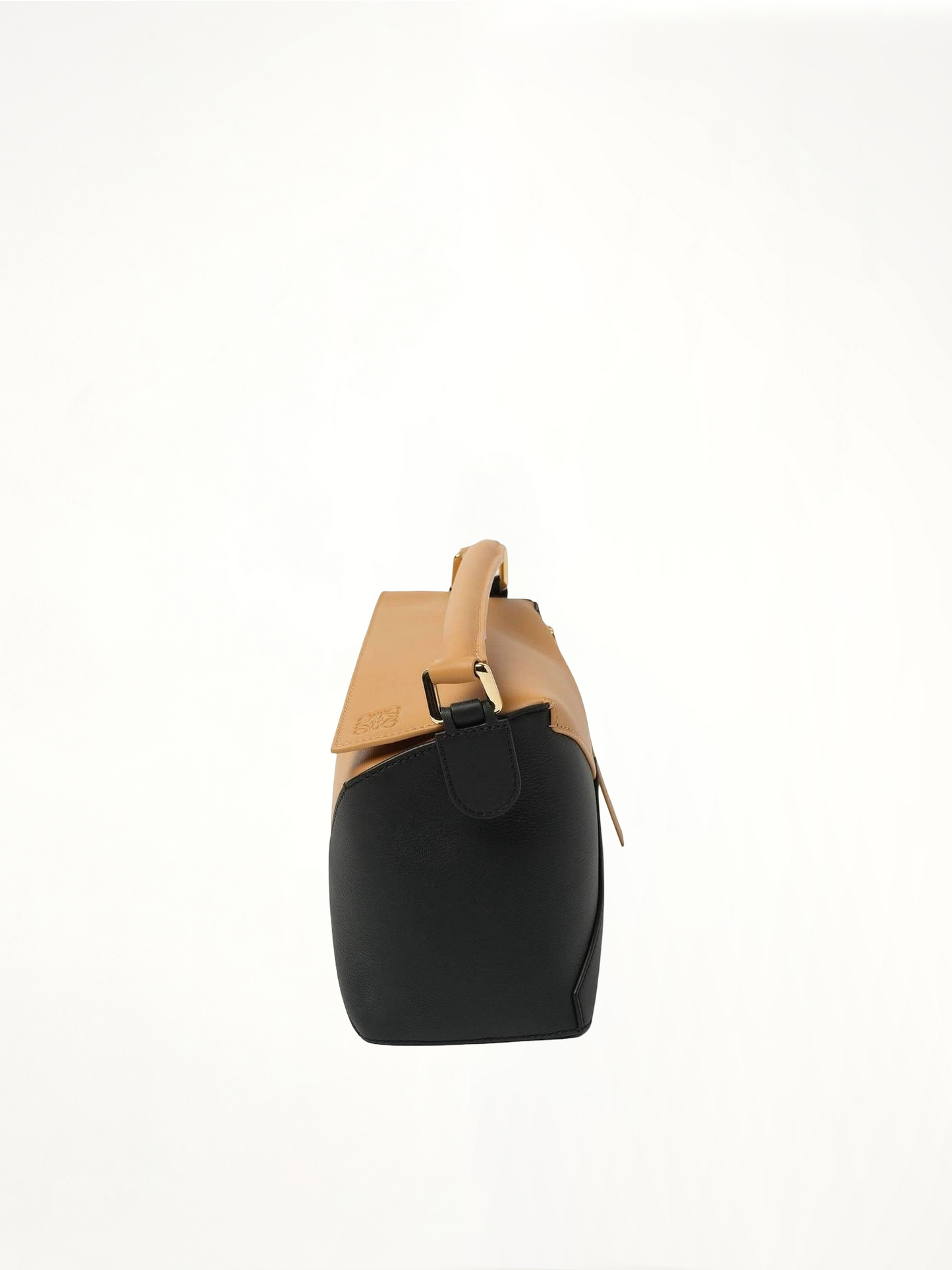 LOEWE Puzzle Edge Small Bicolour Bag (Brown)