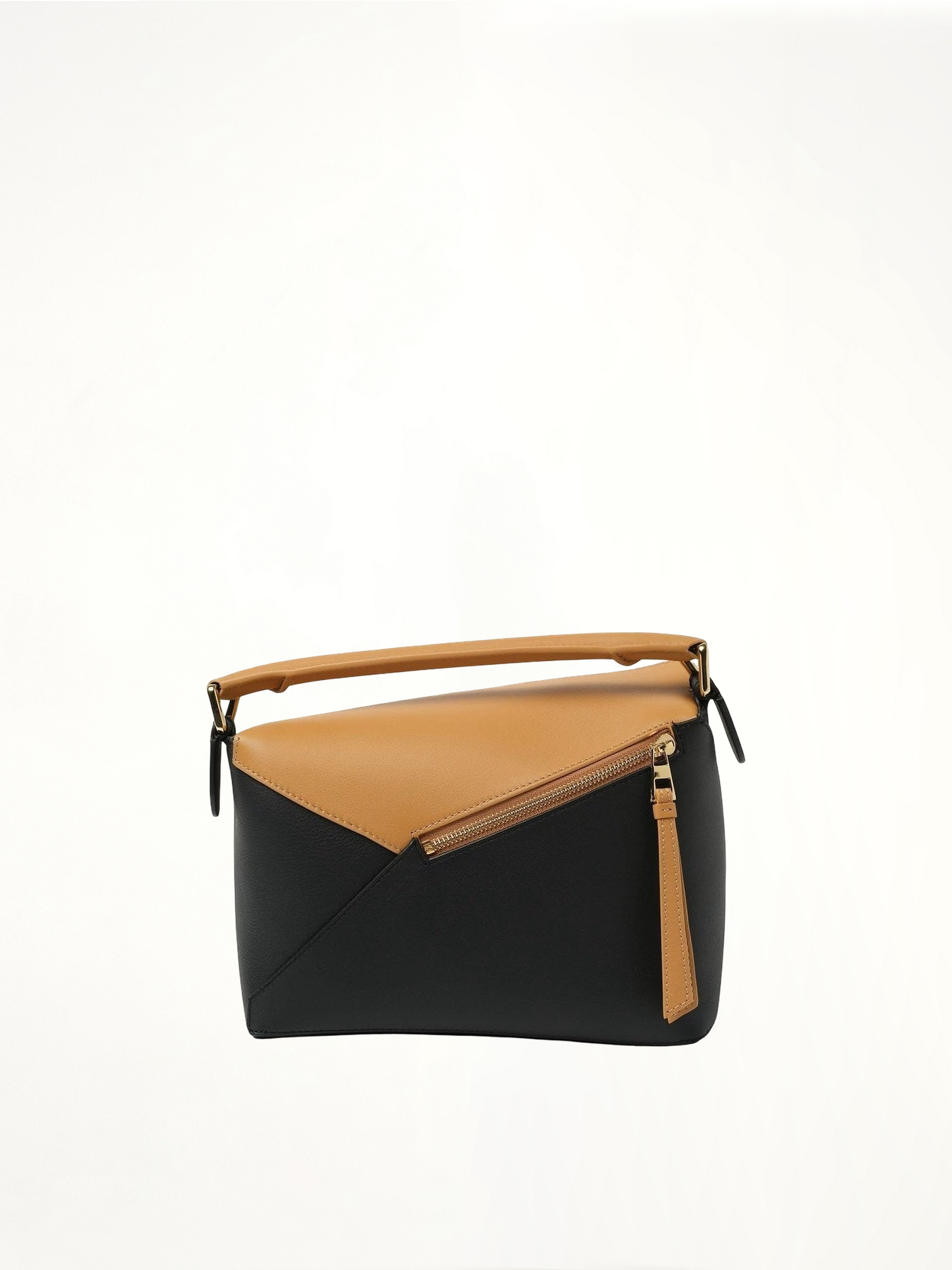 LOEWE Puzzle Edge Small Bicolour Bag (Brown)