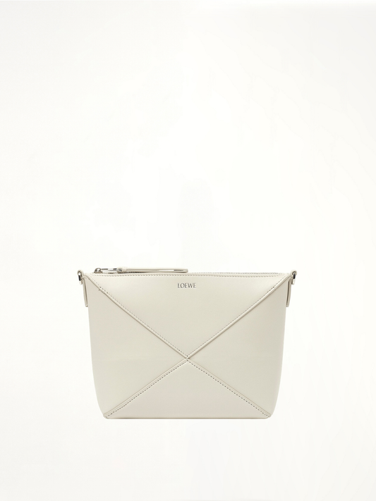 LOEWE Puzzle Fold Pouch (White)