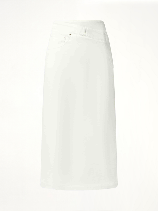 LOEWE Deconstructed Skirt AF (White)