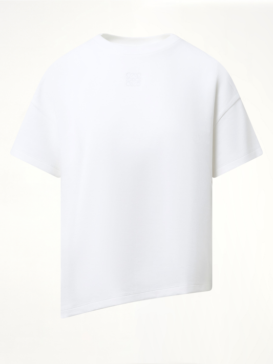 LOEWE Asymmetric T-Shirt (White)