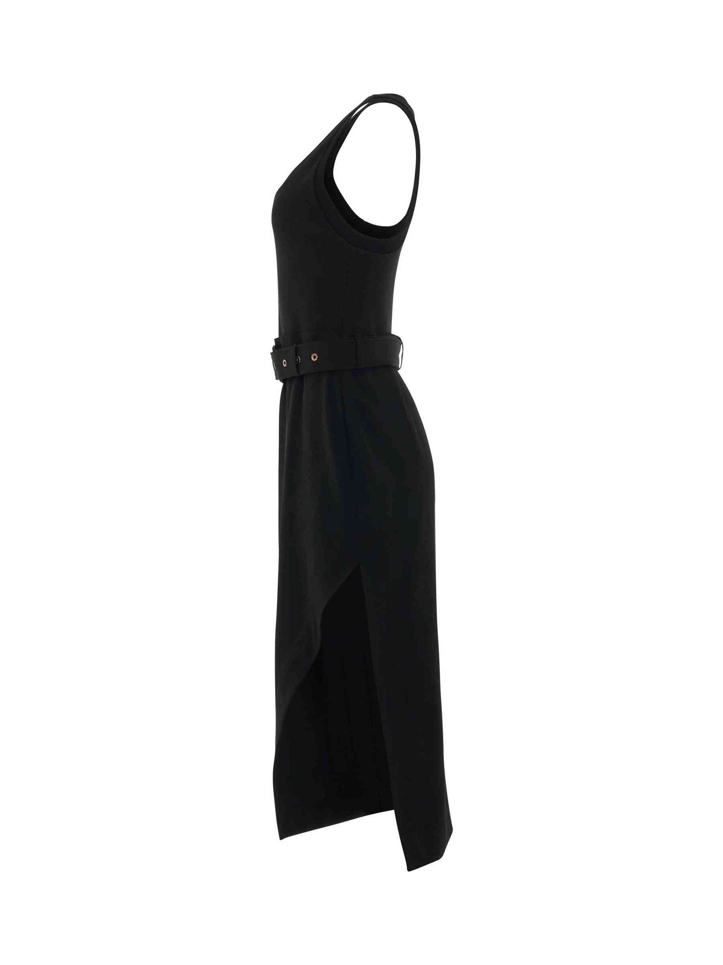 ALEXANDER MCQUEEN Trompe L'oeil Pencil Dress (Black)