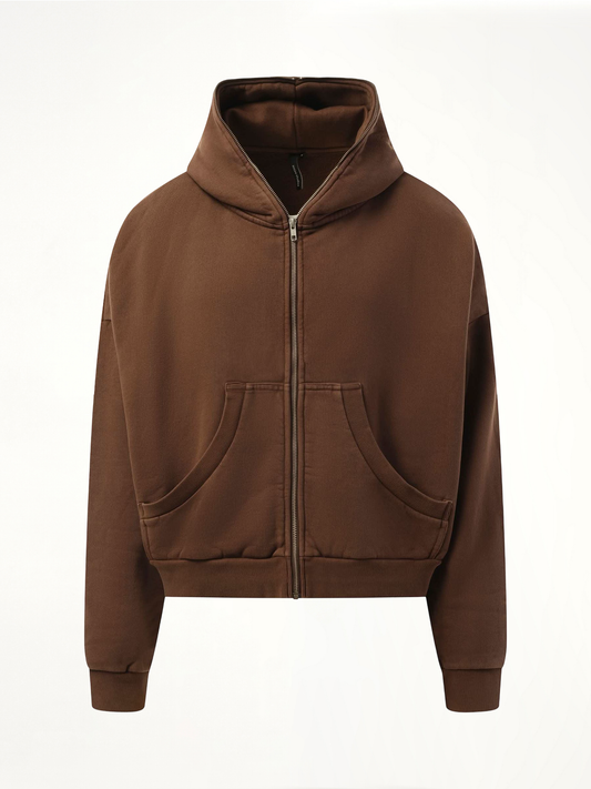 ENTIRE STUDIOS Eternal Zip Hoodie (Brown)