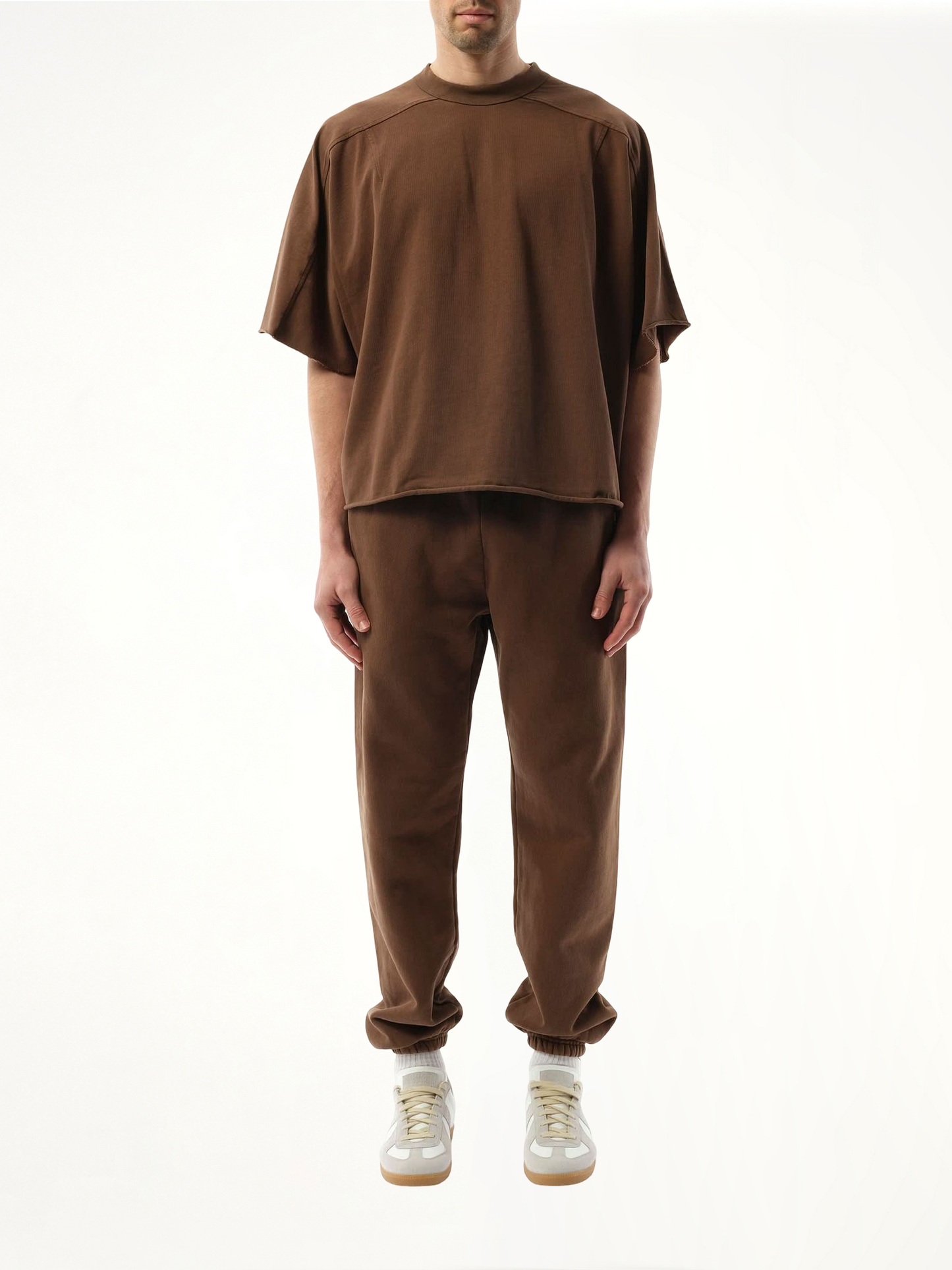 ENTIRE STUDIOS Heavy Dart T-Shirt (Brown)