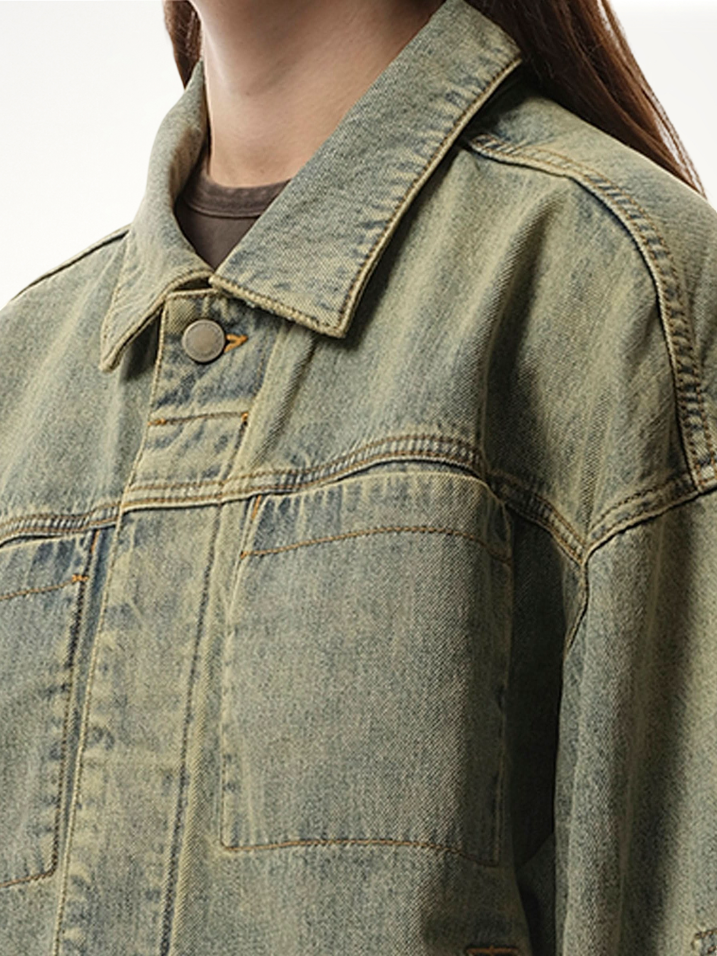 ENTIRE STUDIOS Gem Denim Jacket (Blue)