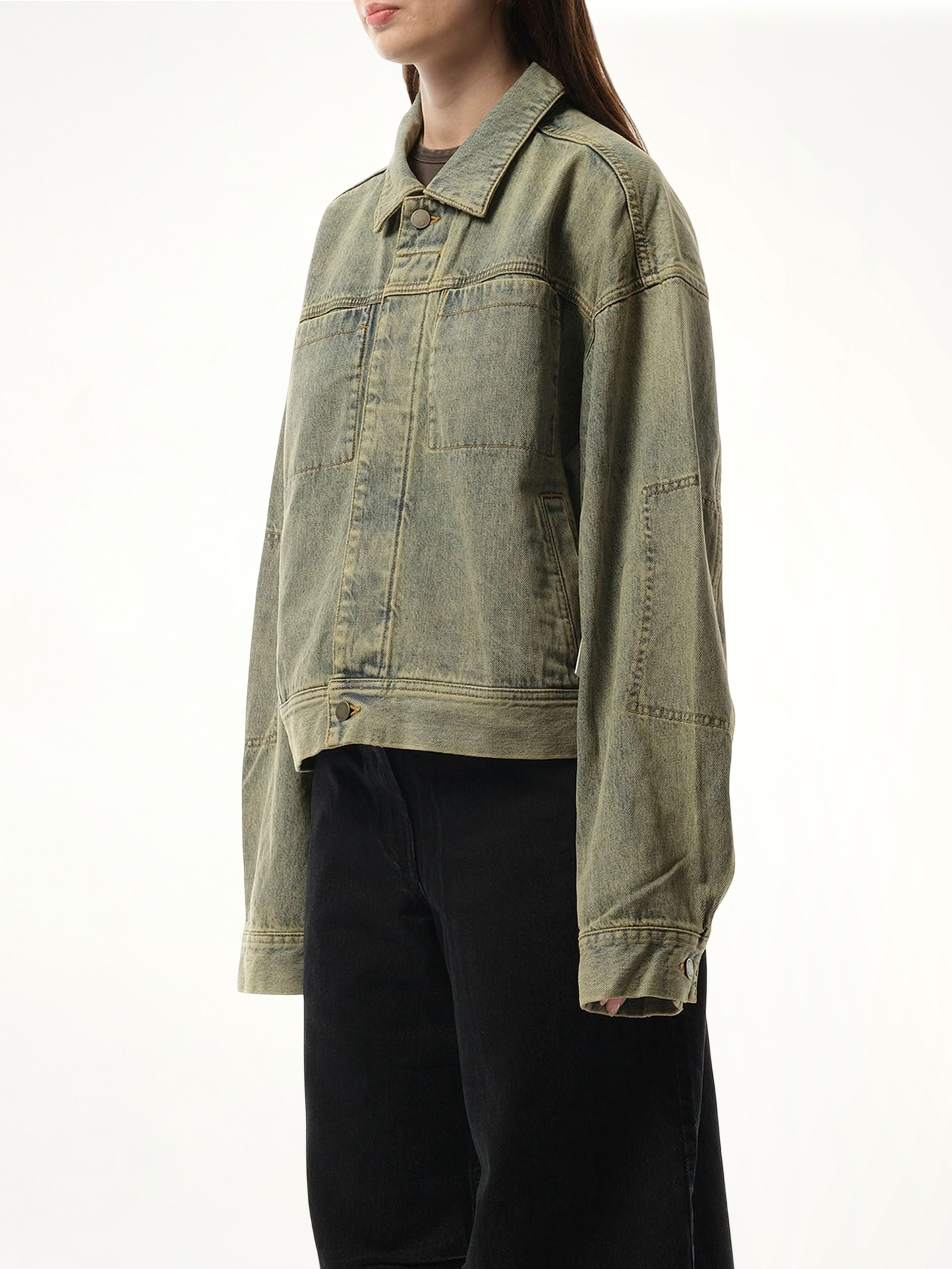 ENTIRE STUDIOS Gem Denim Jacket (Blue)
