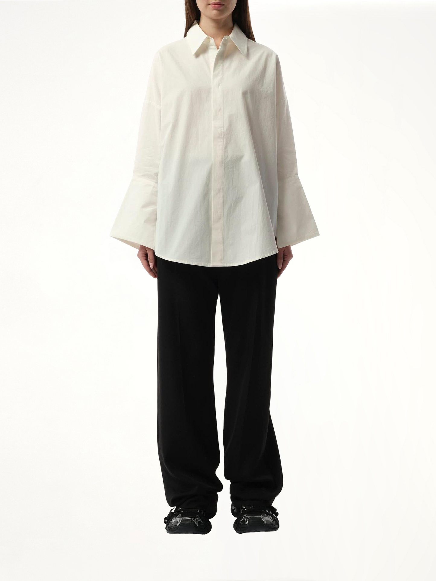 FAX COPY EXPRESS Oversized Shirt (White)