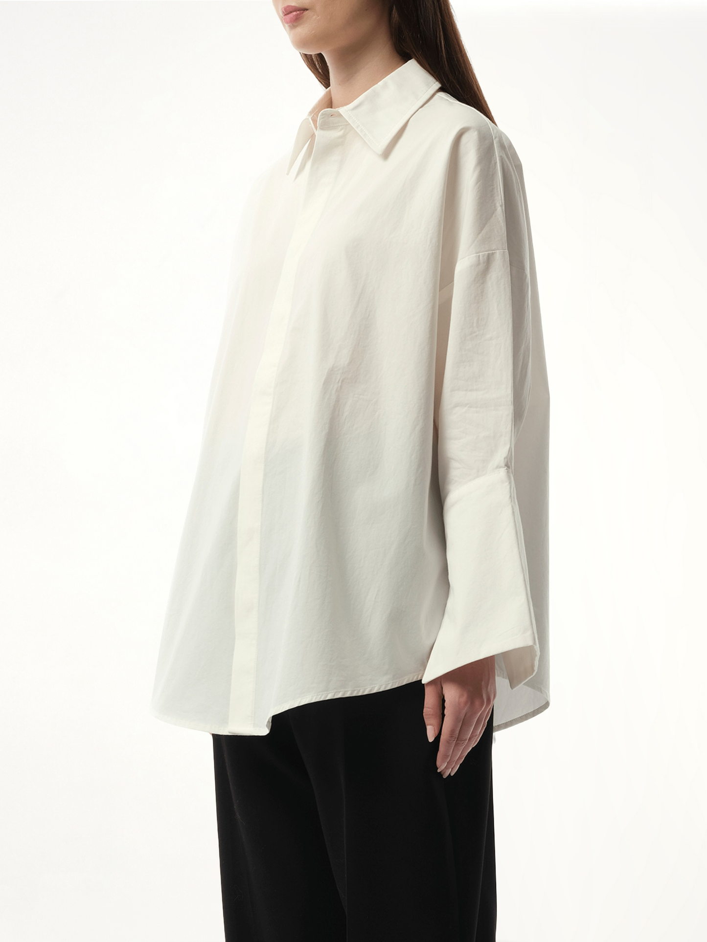 FAX COPY EXPRESS Oversized Shirt (White)