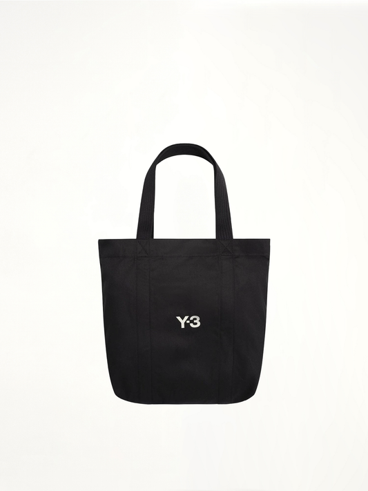 Image of Bags. Productname: Y-3 Cotton Tote Bag in Black colour by brand - Y-3