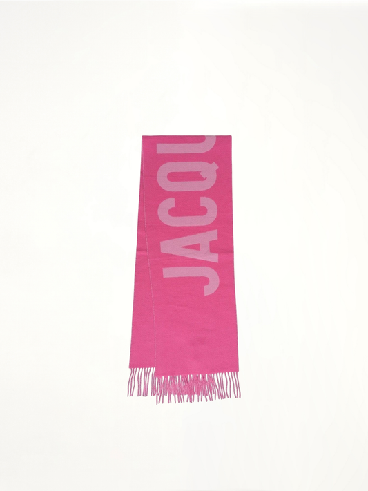JACQUEMUS L'echarpe Jacquemus Scarf (Pink)