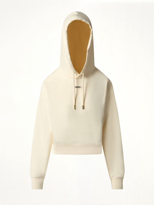 JACQUEMUS Le Hoodie Gros Grain (Beige)