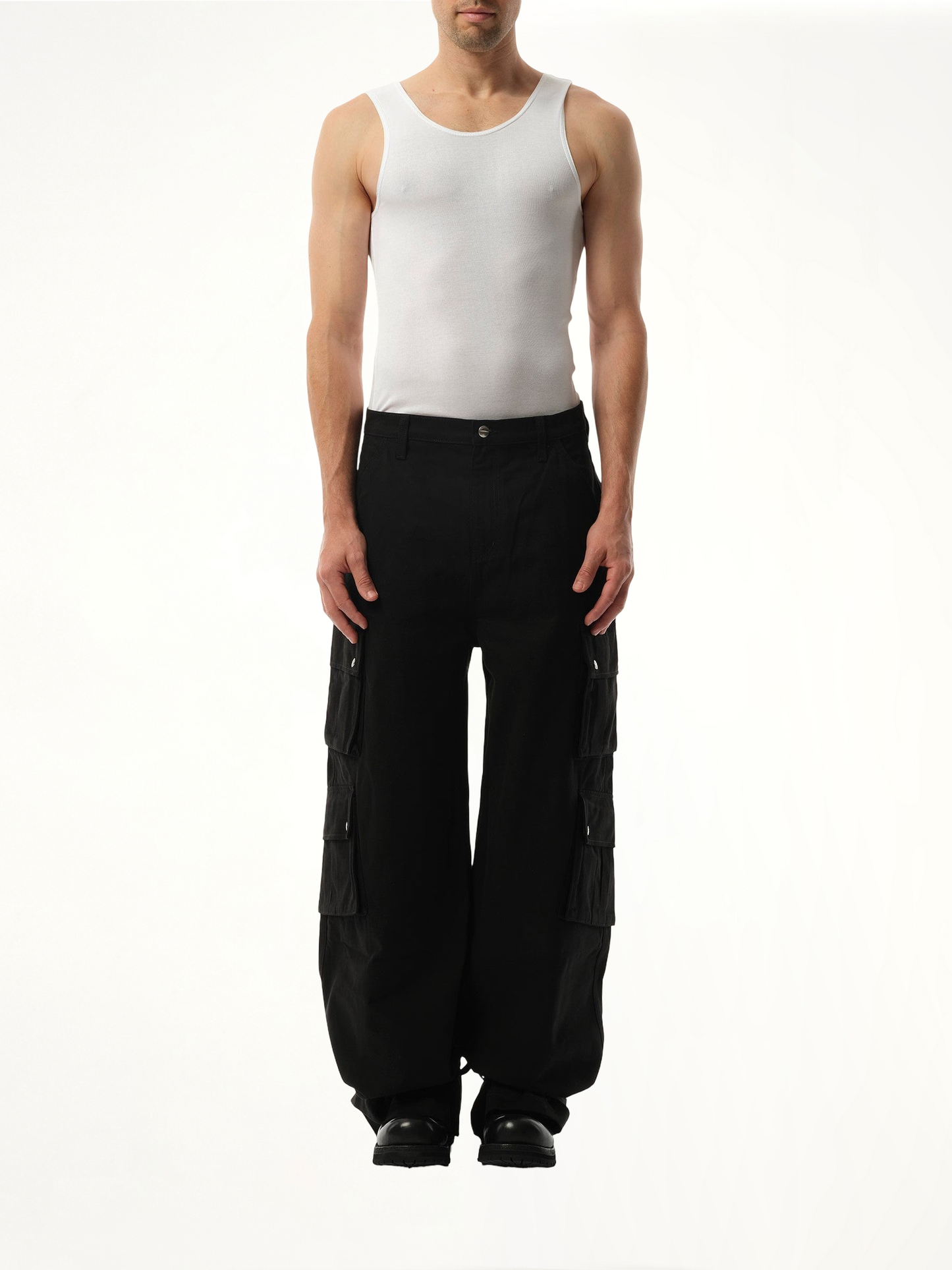 RHUDE Desert Cargos (Black)