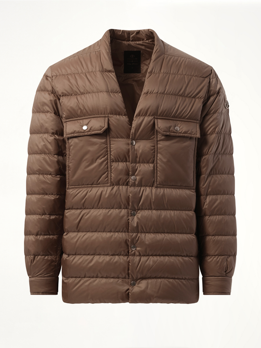 Rick Owens x Moncler Padded Outershirt (Brown)
