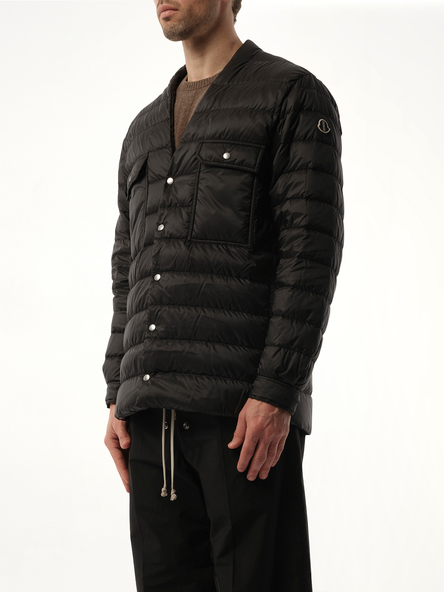 Rick Owens x Moncler Padded Outershirt (Black)