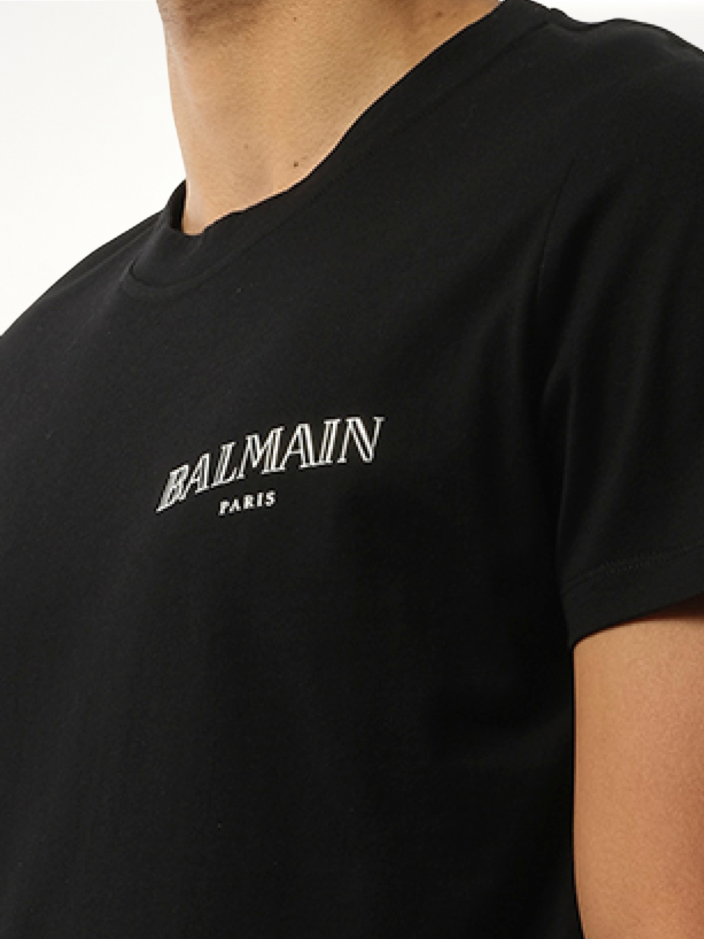BALMAIN Balmain Vintage T-Shirt (Black/Silver)