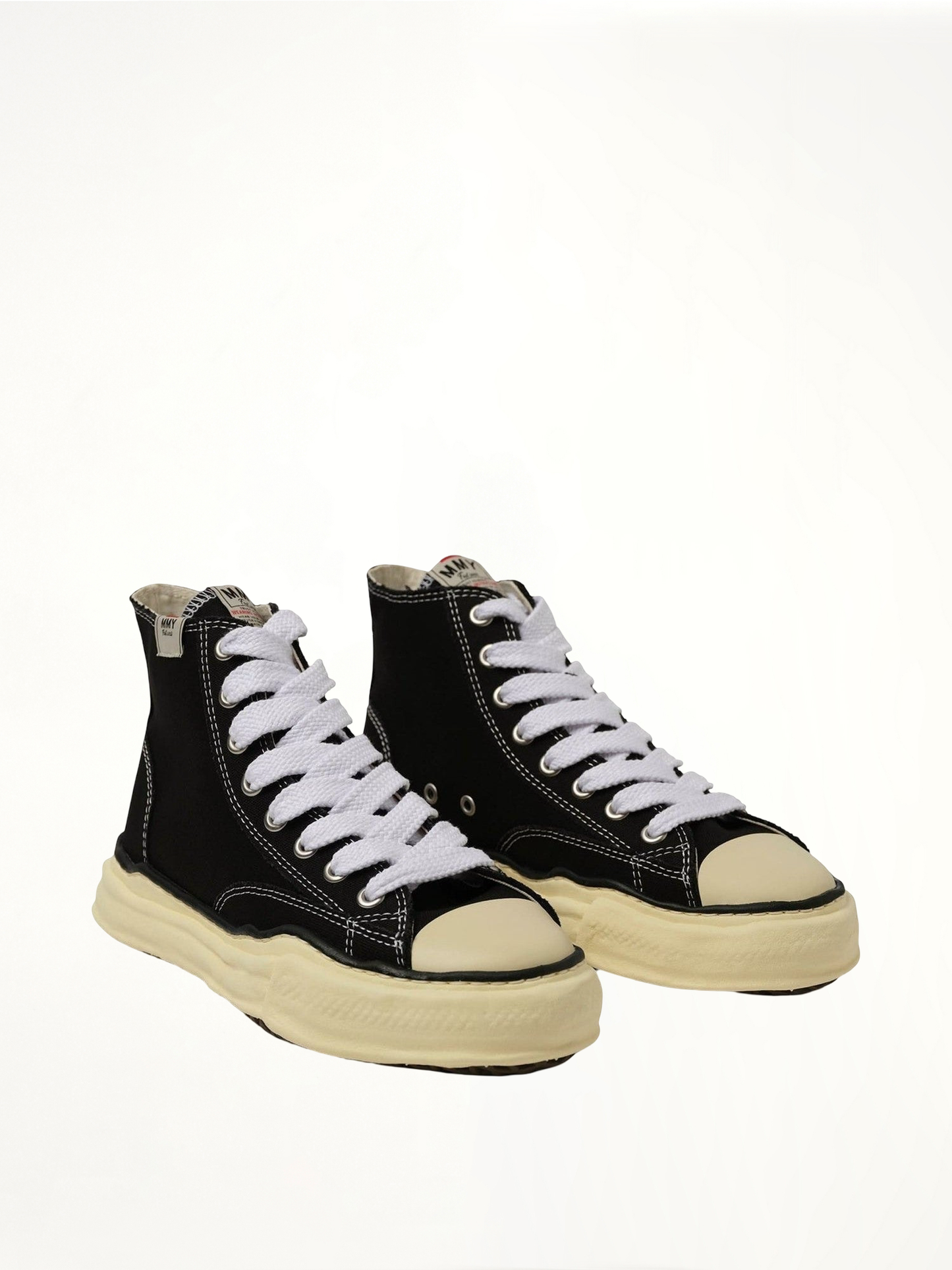 MAISON MIHARA YASUHIRO PETERSON OG Vintage High Top Sneaker (Black)