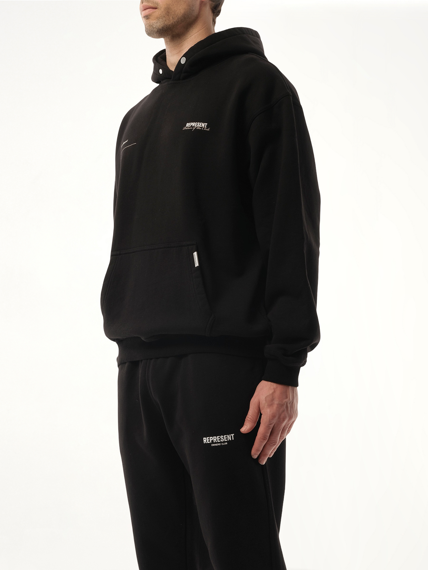 REPRESENT Patron of the Club Hoodie (Black)