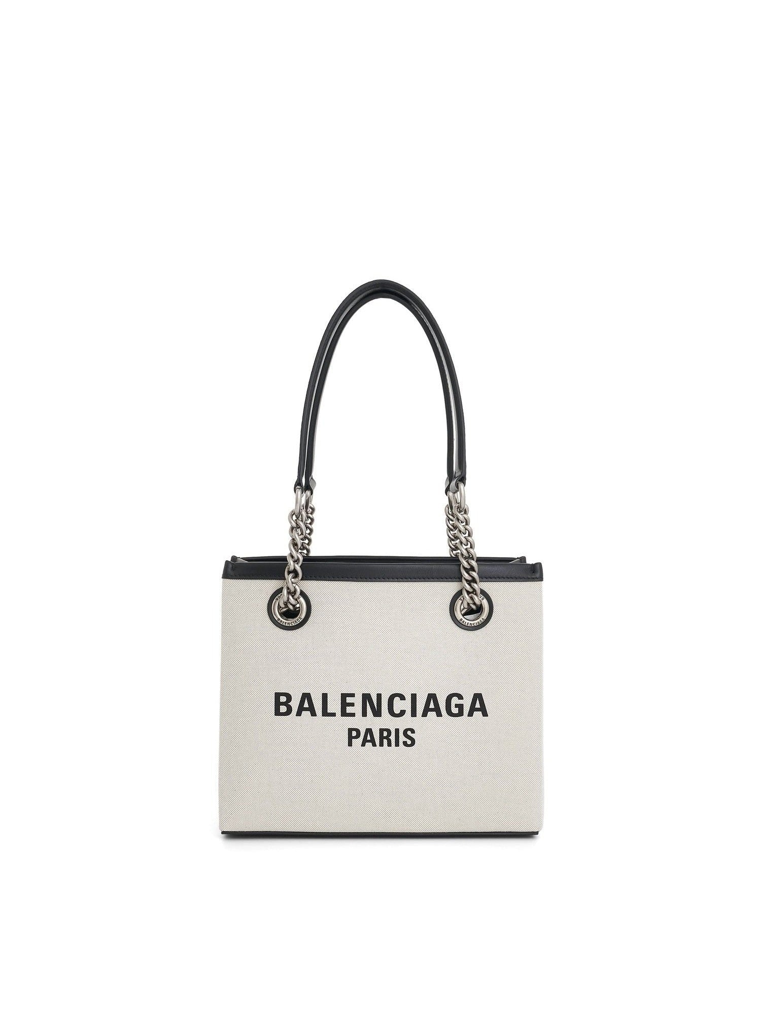 Image of Bags. Productname: BALENCIAGA Small Duty Free Tote Bag in Naturel colour by brand - BALENCIAGA