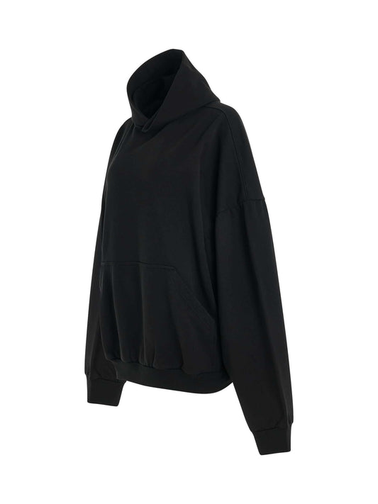 BALENCIAGA Tropical Paris Round Hoodie (Black)