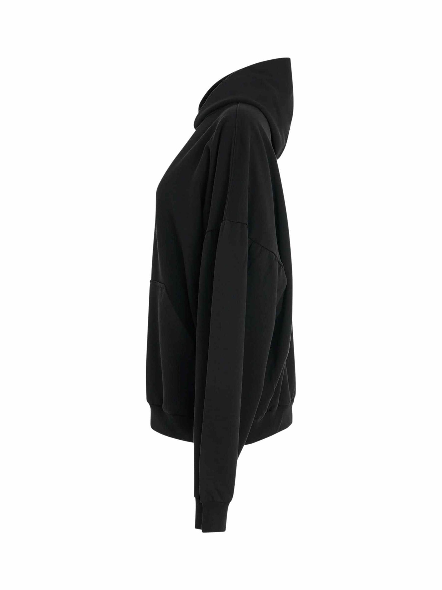 BALENCIAGA Tropical Paris Round Hoodie (Black)