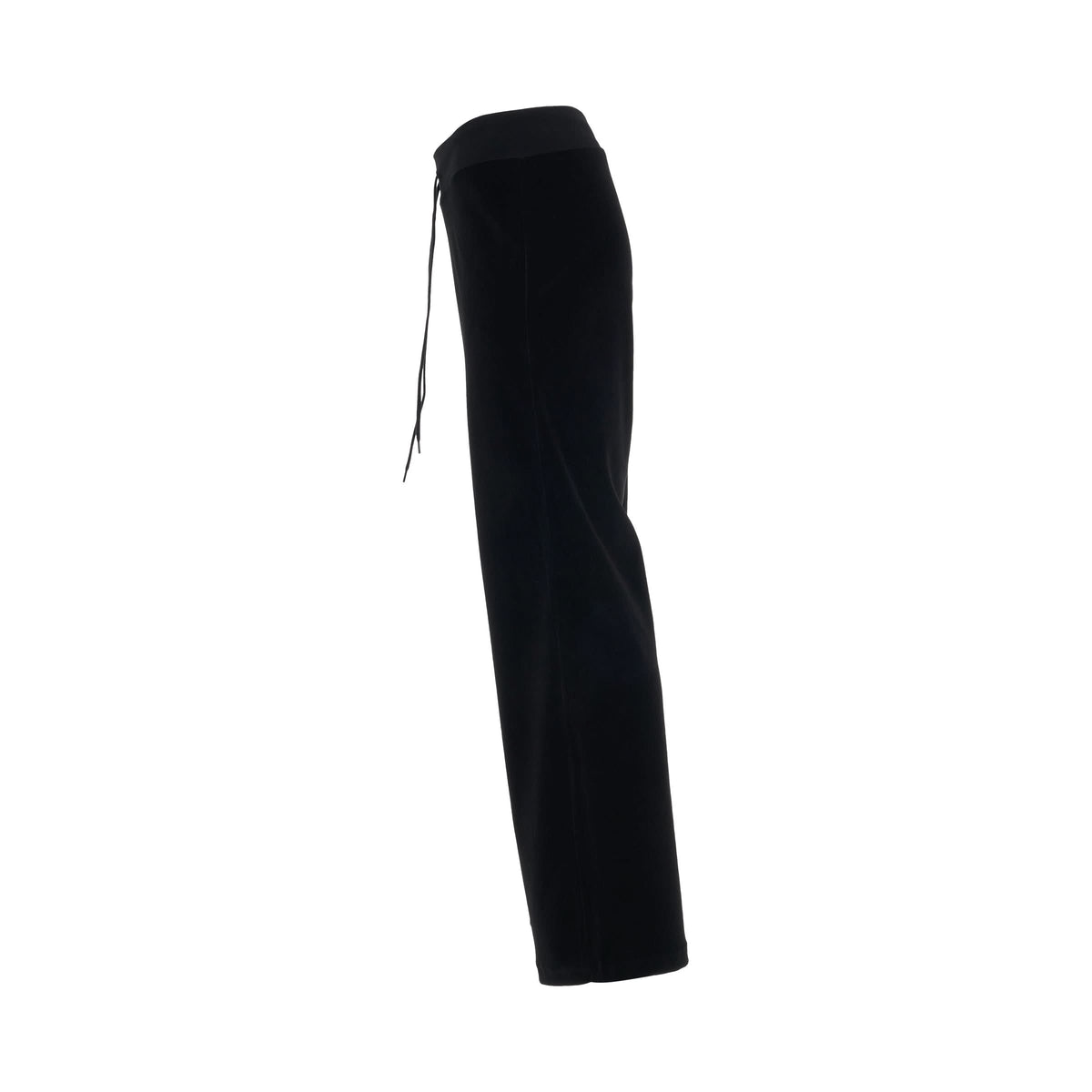 BALENCIAGA Low-Waist Velvet Joggers Pants (Black)