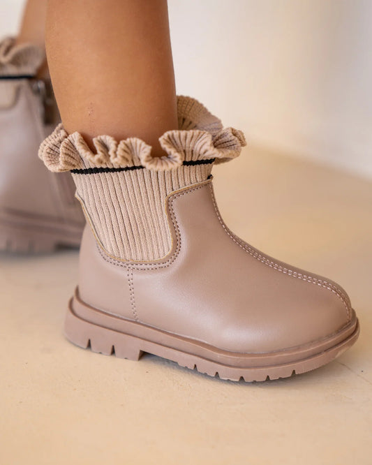 Walnut Melbourne Flora Boot (Neutral)
