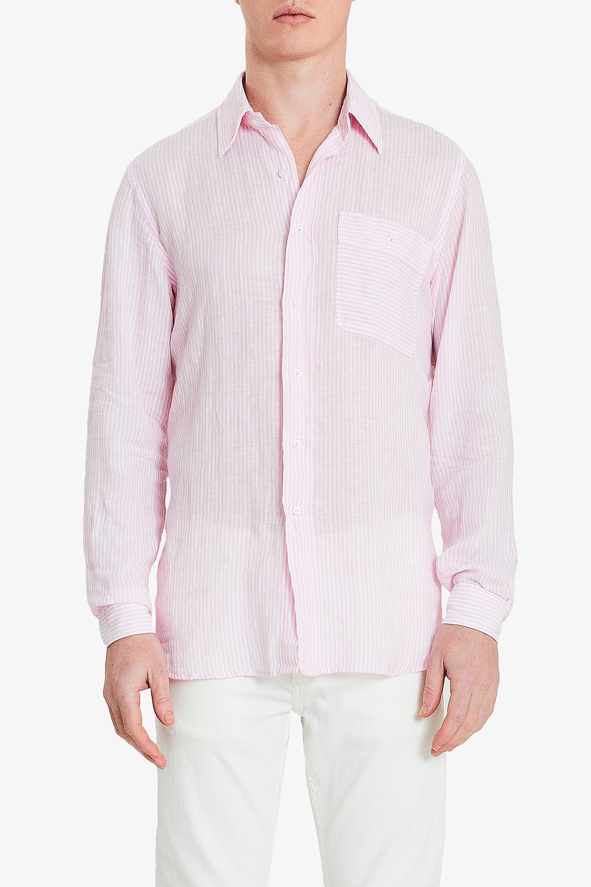 Image of Shirts. Product name - January Pink in Pink colour by brand - Anthony Squires